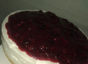 Una foto de Cheesecake frutos rojos