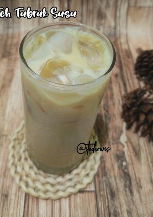 Foto resep Es Teh Tubruk Susu