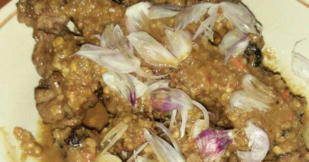 Resep Sate Kambing Bumbu Kacang Kitaberbagi Oleh Puspita Soewadji Cookpad