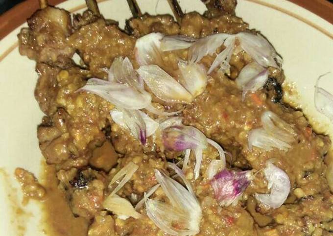 Resep Sate kambing bumbu kacang #kitaberbagi Anti Gagal