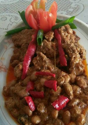 Foto resep Gulai sapi kacang merah