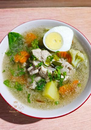 Foto resep Sop Ayam ala Pak Min
