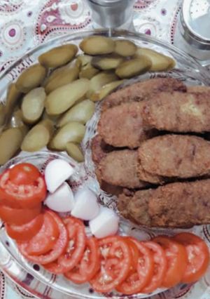 عکسی از دستور شامی کباب دلپذیر🌴🌴🌴