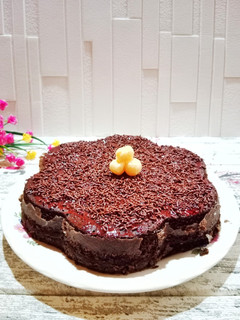 Foto resep Cake Coklat Keju Kukus