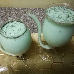 A picture of Mint lassi.