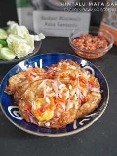 Foto resep Hintalu Mata Sapi Cacapan Bawang Goreng