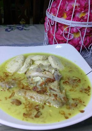 Foto resep Opor Ayam Kampung, Tofu, dan Telur