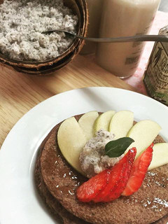 Una foto de ¡Hot cakes veganos!