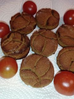 Kovászos édesburgonyás pogácsa recept fotója