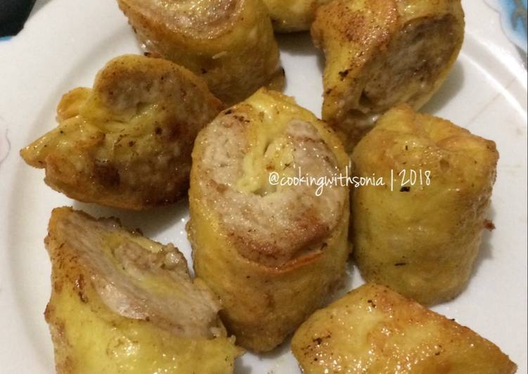 Homemade Chicken Egg Roll Ala Hokben (step by step) #HomemadeDBest