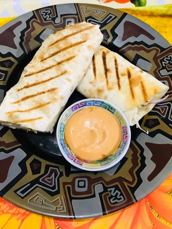 Easy Way Prepare Crispy Chicken wrap the  Makes Drooling Really delicious