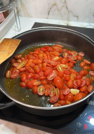 Una foto de Salsa casera de tomate