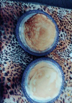 صورة لوصفة بان كيك👍😍