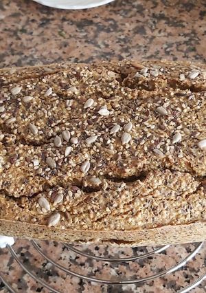 Foto principal de Pan de quinoa y chía vegano