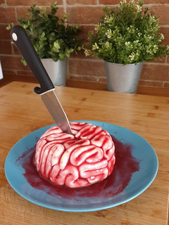 Una foto de Tarta cerebro