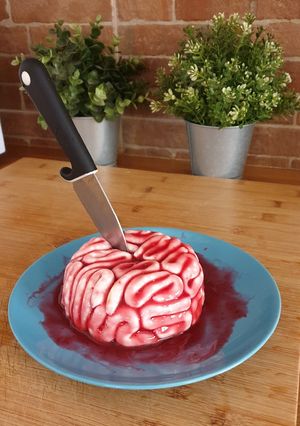 Una foto de Tarta cerebro