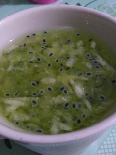 Foto resep Es blewah selasih