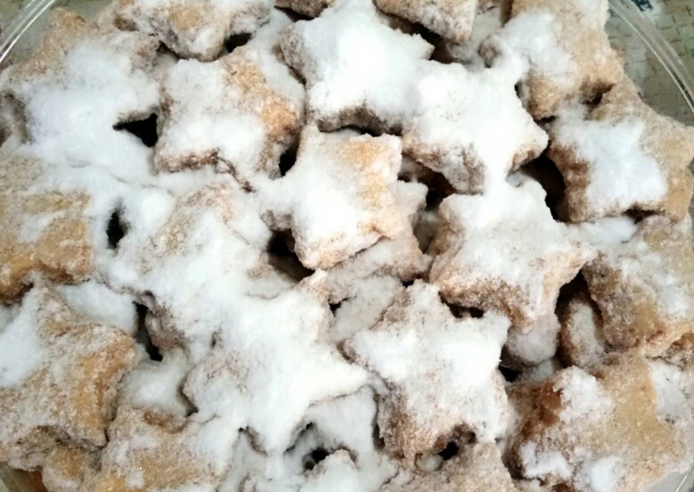 Kue salju kacang keju premium