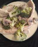 Pollo Alfredo a Cuatro Quesos