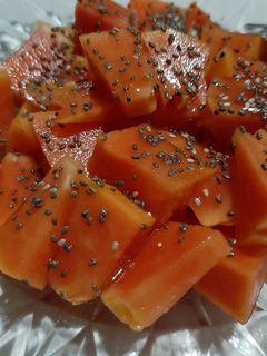 Foto resep Camilan Buah Pepaya Sehat//jsr