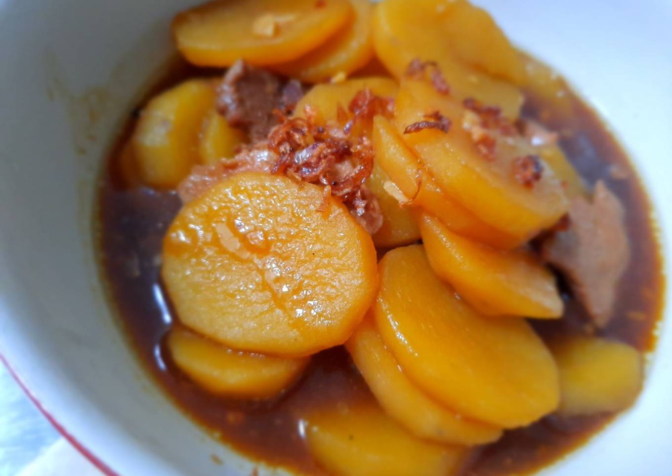 Daging Kentang Kecap