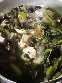 รูปของ อ่อมหมู เห็ดเผาะ