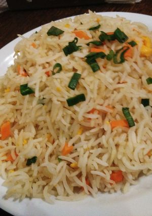 A picture of Vegi fried rice #5weekschallenege.