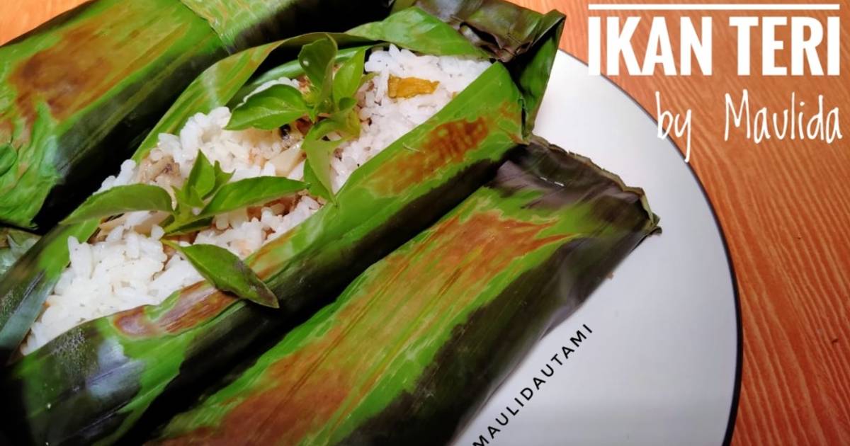 Resep Nasi Bakar Ikan Teri