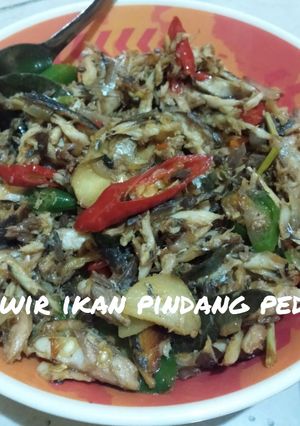 Foto resep Suwir ikan pindang pedas