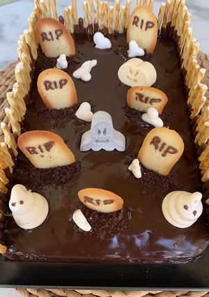 Une photo de Gâteau cimetière