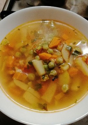Nyavalyaűző zöldségleves recept fotója