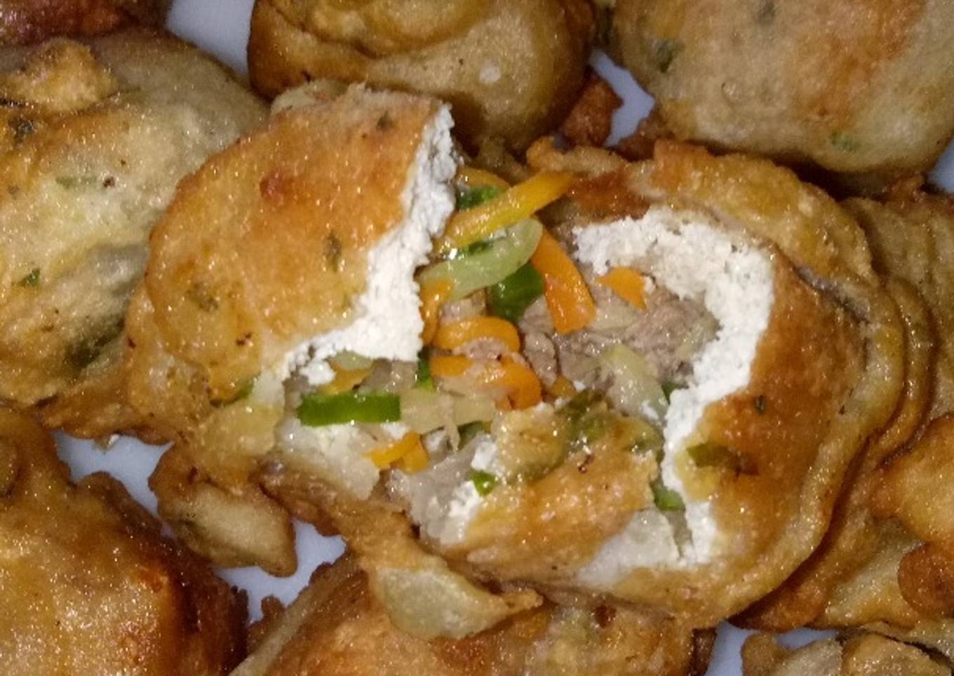 Gandum (tauhu diisi dengan tepung)