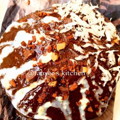 A picture of Chocolate pan cakes.
