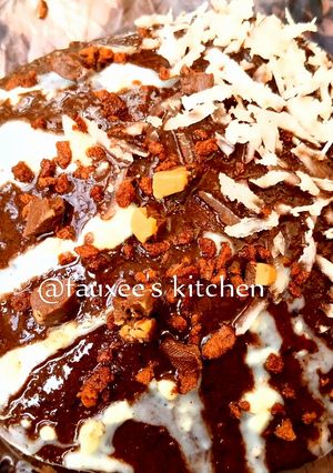 A picture of Chocolate pan cakes.
