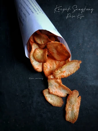 Langkah Mudah untuk Menyiapkan Resep Kripik singkong Rasa Keju yang Uenak Anti Ribet, Lezat Sekali