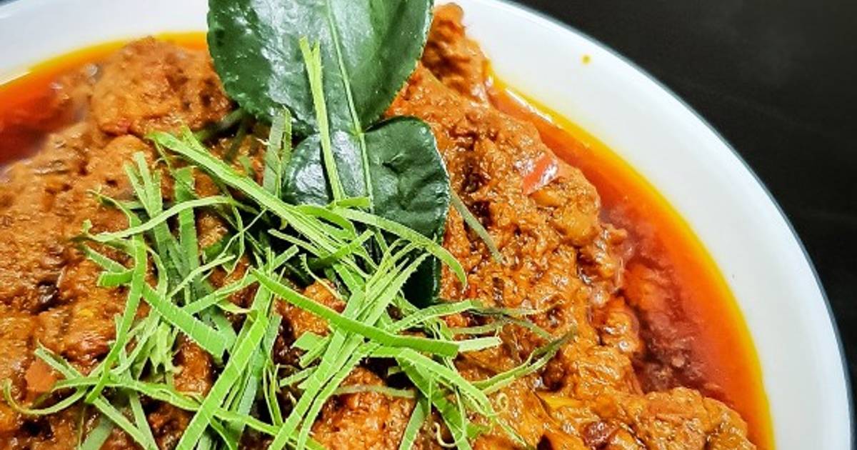 Resipi Rendang Daging Tumis Oleh Nurain Jalil Cookpad