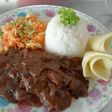 Champiñones con salsa de tomate