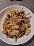 Steam Chicken with Oyster Sauce