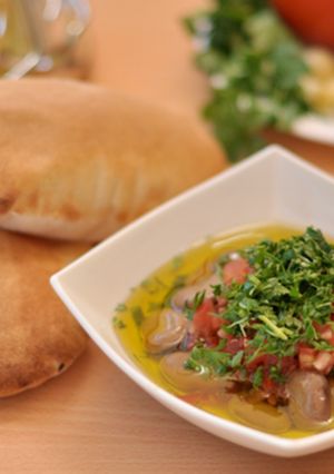 صورة لوصفة الفول الشامية