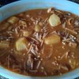 Fideos con marisco