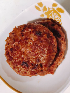 生酮版人造素豬肉漢堡排 的食譜成品照片