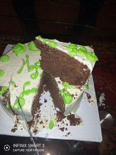 A picture of Chocolate cake.