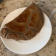 Chocolate souffle omelette (๑❛ᴗ❛๑) A picture of Chocolate souffle omelette (๑❛ᴗ❛๑).