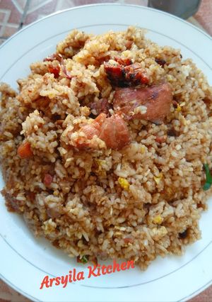Foto resep Nasgor Sate Ayam