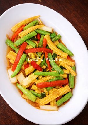 Foto resep Tumis Baby Corn dan Buncis