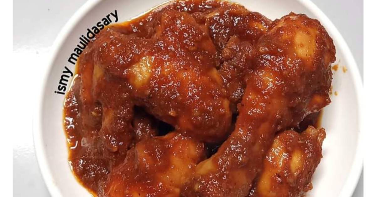 Resep Ayam Bumbu Rujak oleh Ismy Maulidasary - Cookpad