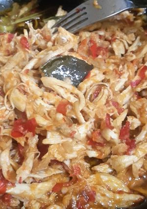 Foto resep Ayam Suwir Pedas