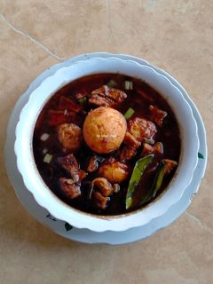 Foto resep Rawon Tahu Telur