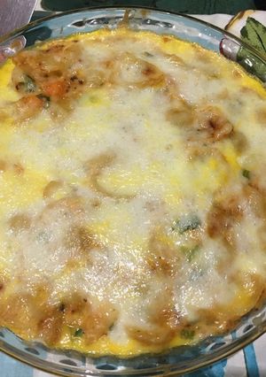 Foto resep 110. Macaroni Schotel Lapis Kentang