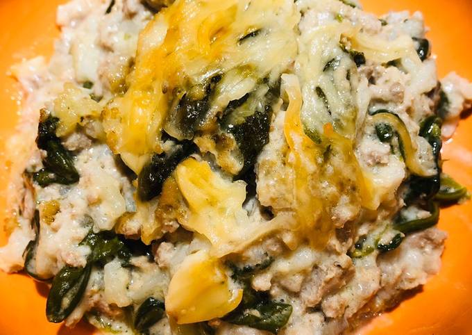 Easiest Way to Make Perfect Turkey 🦃 Spinach Casserole 🥘